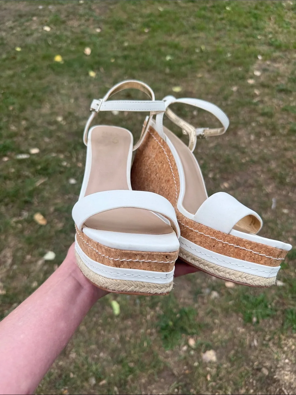 Mix no. 6 with wedge cork sandals
